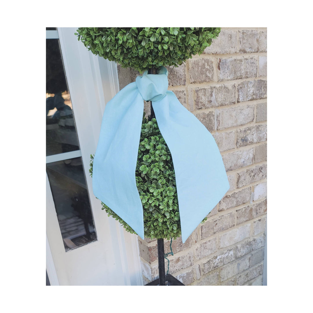 THE ROYALTY COLLECTION - Linen Blend Sashes: Navy / 54 inches