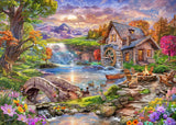 Diamond Art Club - Mill Pond Sanctuary: Square with 67 Colors including 5 ABs and 2 Fairy Dust Diamonds / 110,433 / 38.5" x 27.6" (97.8cm x 69.9cm) - Pisgah Needleworks