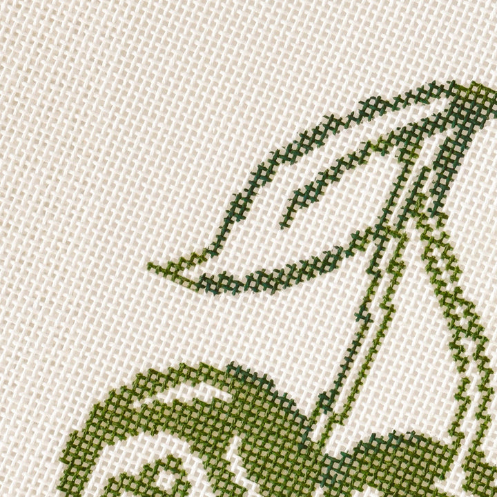 Cotswold Co Designs Cherry Eight Ball Needlepoint Canvas | 3" x 4" | 18 Mesh - Pisgah Needleworks