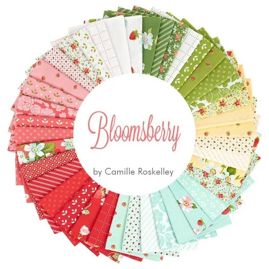 Moda Bloomsberry Jelly Roll by Camille Roskelley | 2.5" Precut Fabric Strips