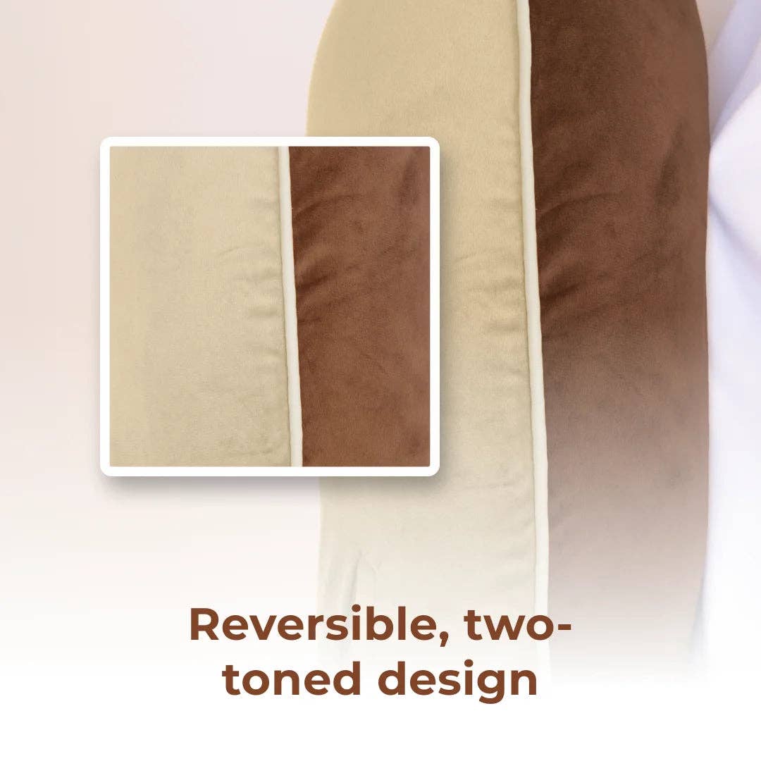 Crafteaze by Valari Maker's Pillow | Bronze & Mahogany Velvet