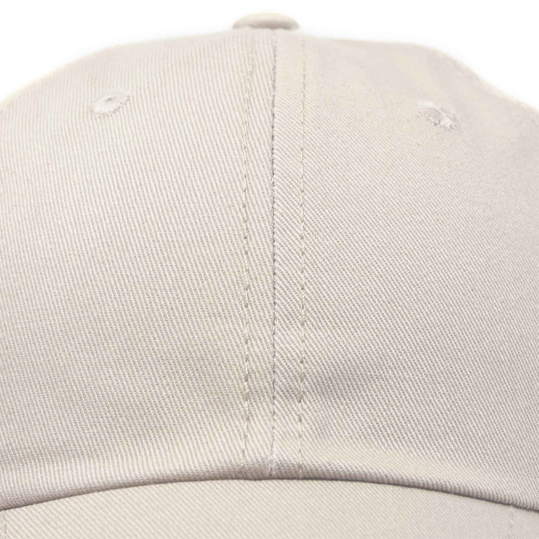 Dalix - DALIX Unisex Unstructured Cotton Cap Adjustable Plain Hat: White - Pisgah Needleworks