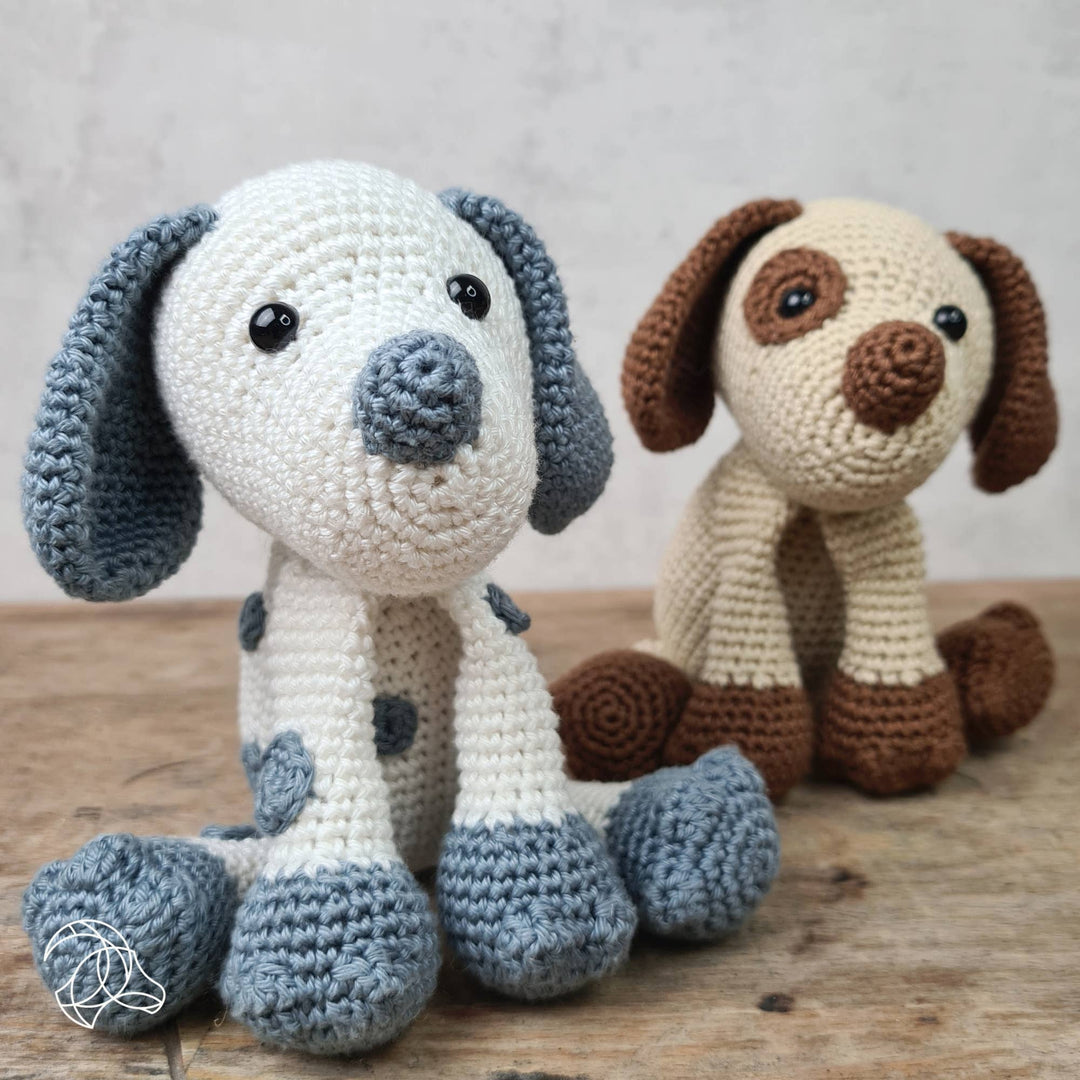 Hardicraft USA - DIY Crochet Kit - Brix Puppy - Pisgah Needleworks