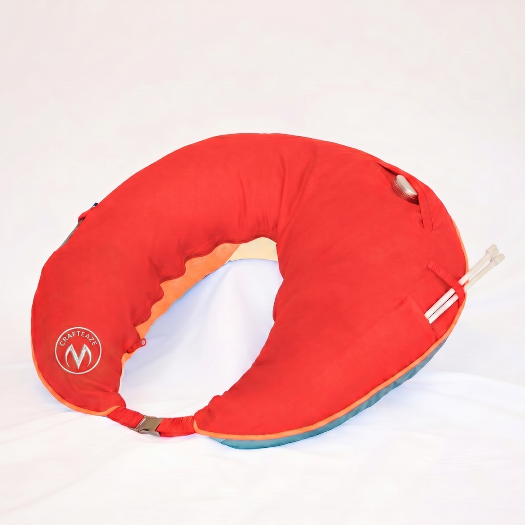 Crafteaze by Valari Maker's Pillow | Rain Pattern Velvet