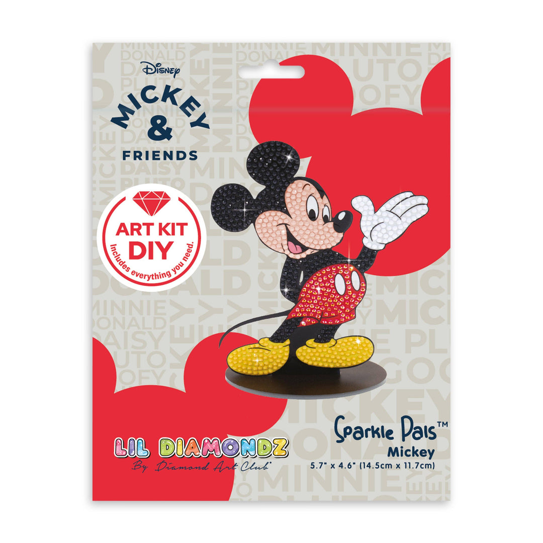 Disney Art Kit DIY packaging with Mickey Mouse design on a beige background