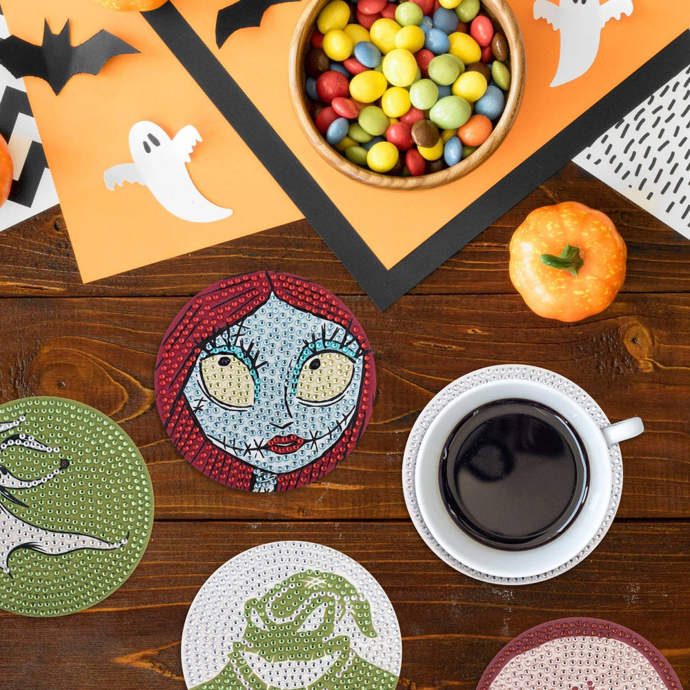 Diamond Art Club® Disney Tim Burton’s The Nightmare Before Christmas™ Coaster Set - Pisgah Needleworks