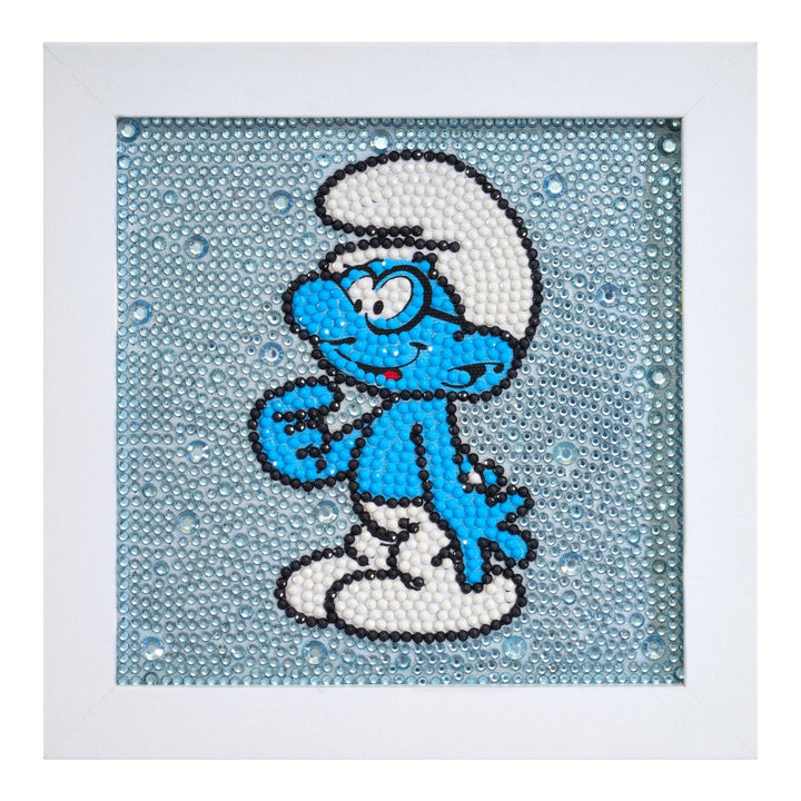 Diamond Art Club - Frameables™ - Brainy: Round with 6 Colors including 3 Iridescent Diamonds / 2,478 / 6" x 6" (15cm x 15cm) - Pisgah Needleworks