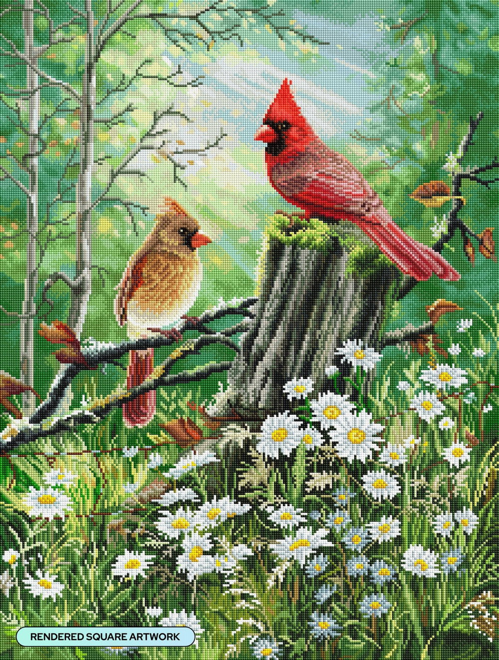 Diamond Art Club Golden Light Diamond Painting Kit - Pisgah Needleworks