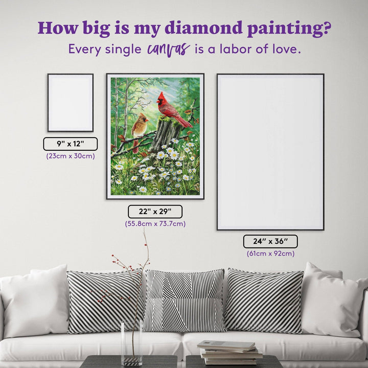 Diamond Art Club Golden Light Diamond Painting Kit - Pisgah Needleworks