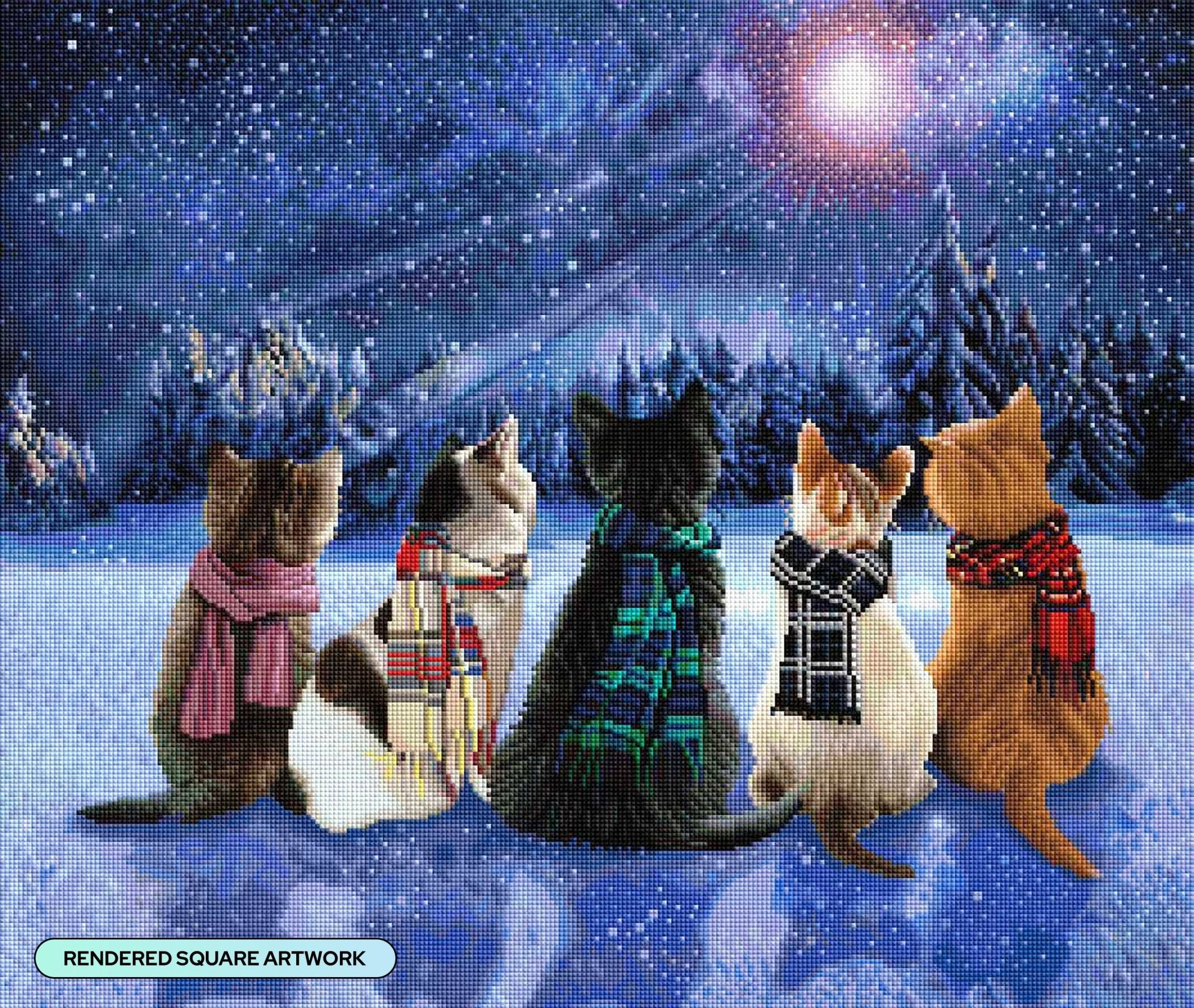 Diamond Art Club Kitten Wishes Diamond Painting Kit – Pisgah