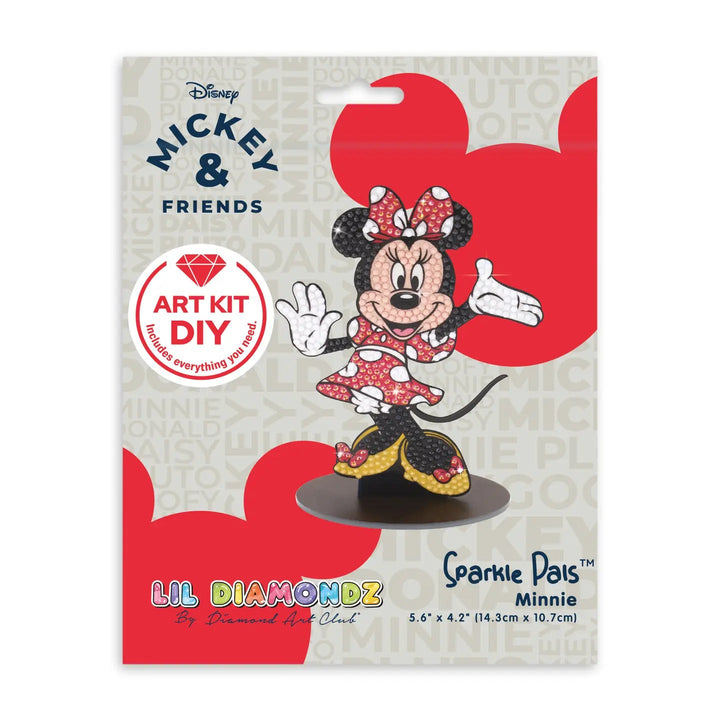 Diamond Art Club Lil Diamondz Sparkle Pals Minnie Mouse | Disney Diamond Art Kit - Pisgah Needleworks