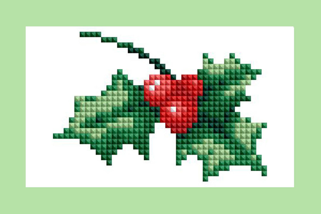 Diamond Art Club - Mini Dazzles™ - Winter: Square With 16 Colors Including 1 AB and 15 Fairy Dust Diamonds / 3,791 / 4" x 6" (10.2cm x 15.2cm) - Pisgah Needleworks