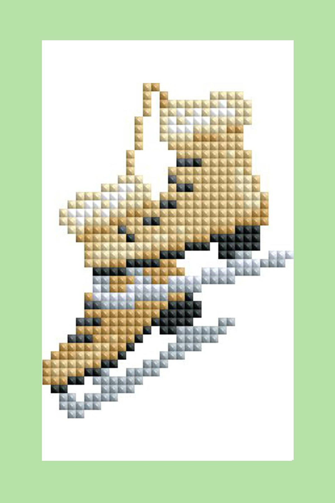Diamond Art Club - Mini Dazzles™ - Winter: Square With 16 Colors Including 1 AB and 15 Fairy Dust Diamonds / 3,791 / 4" x 6" (10.2cm x 15.2cm) - Pisgah Needleworks