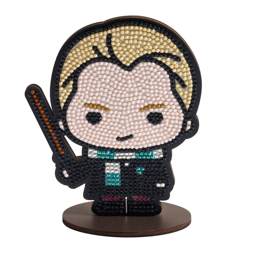 Diamond Art Club - Sparkle Pals™ - Draco: Round with 8 Colors including 1AB and 2 Fairy Dust Diamonds and 1 Iridescent Diamond / 1,183 / 4.6" x 5.7" (11.7cm x 14.6cm) - Pisgah Needleworks