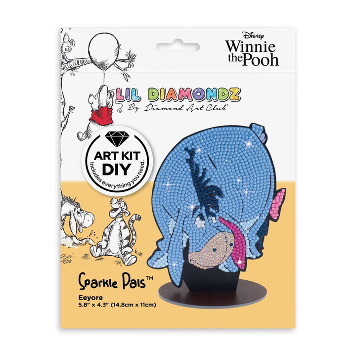Diamond Art Club Sparkle Pals™ Eeyore™ Diamond Painting Kit - Pisgah Needleworks