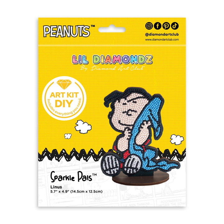 Diamond Art Club Sparkle Pals™ Linus Diamond Painting Kit - Pisgah Needleworks
