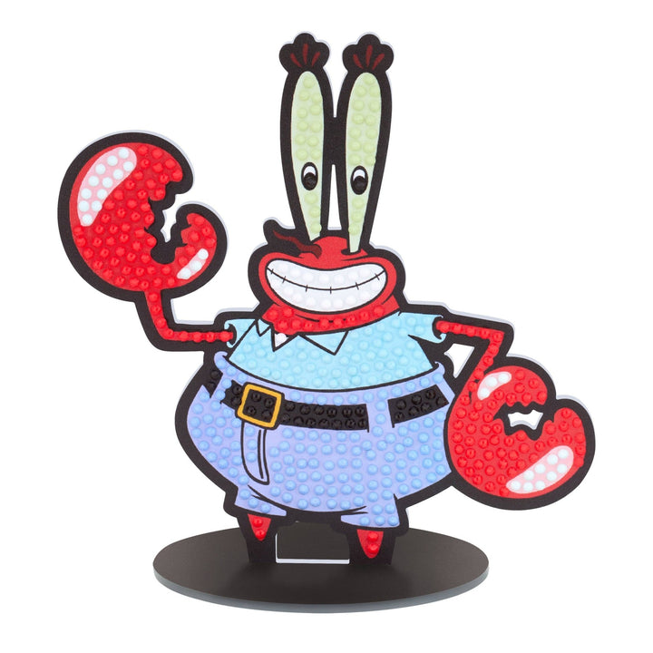 Diamond Art Club - Sparkle Pals™ - Money Claws Krabs: Round with 7 Colors / 424 / 5.4" x 5.6" (13.9cm x 14.3cm) - Pisgah Needleworks