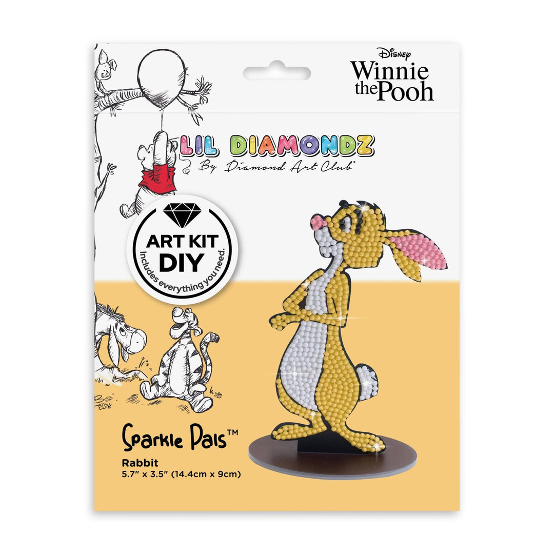 Diamond Art Club Sparkle Pals™ Rabbit Diamond Painting Kit - Pisgah Needleworks