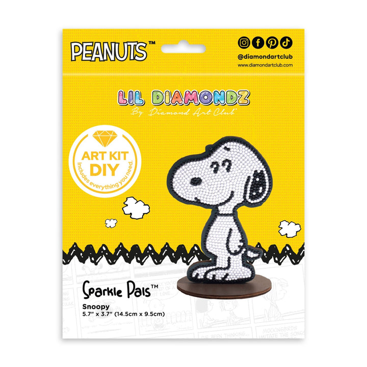 Diamond Art Club Sparkle Pals™ Snoopy Diamond Painting Kit - Pisgah Needleworks