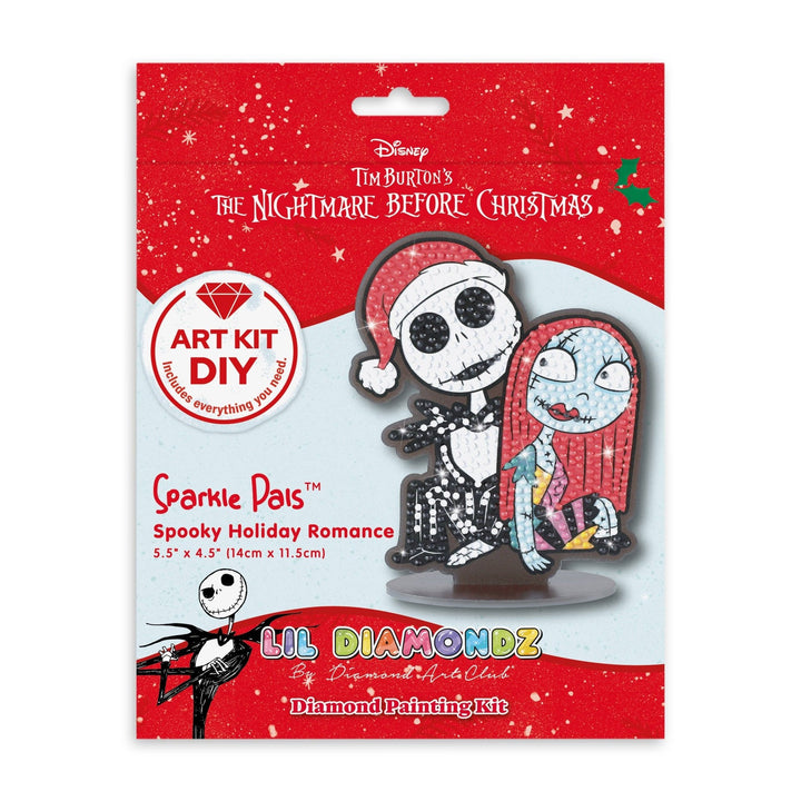 Diamond Art Club Sparkle Pals™ Spooky Holiday Romance Diamond Painting Kit - Pisgah Needleworks