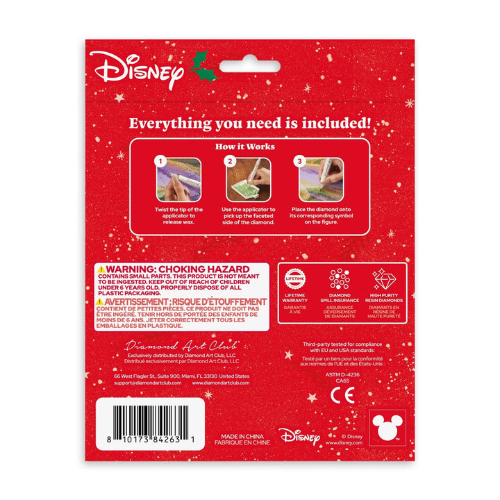 Diamond Art Club Sparkle Pals™ Spooky Holiday Romance Diamond Painting Kit - Pisgah Needleworks