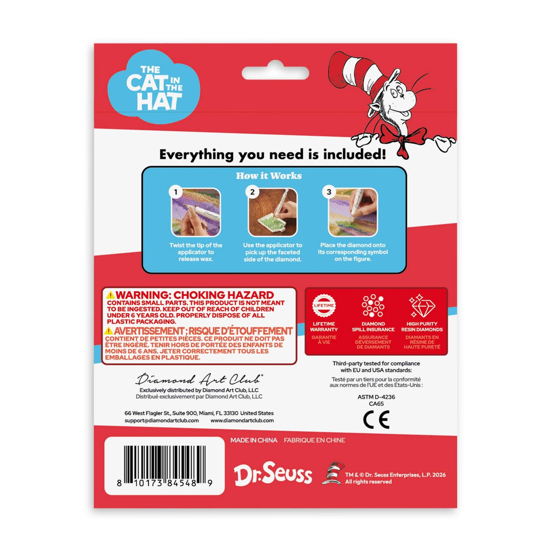 Diamond Art Club Sparkle Pals™ Thing 1 & Thing 2 Diamond Painting Kit - Pisgah Needleworks