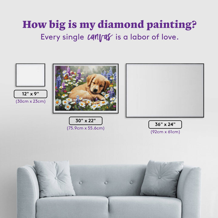 Diamond Art Club® Sweet Dreams Diamond Painting Kit – Square Drill - Pisgah Needleworks