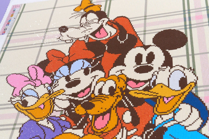 Diamond Art Club – True Pals Licensed Disney Diamond Painting (Square Drill, 22" x 28") - Pisgah Needleworks