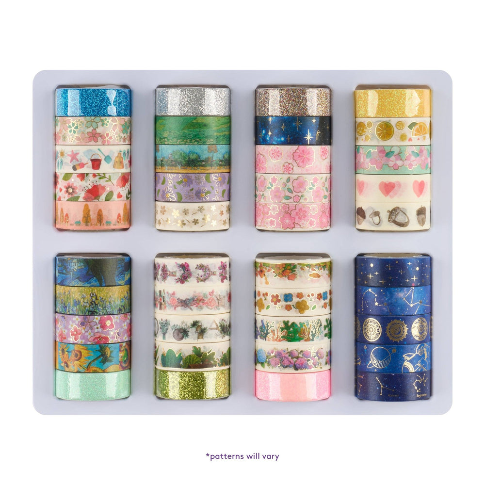 Diamond Art Club Washi Tape | 40 Mystery Rolls for Diamond Painting - Pisgah Needleworks