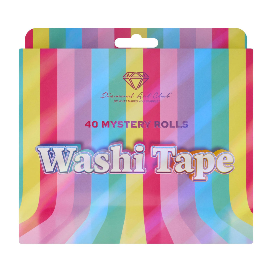 Diamond Art Club Washi Tape | 40 Mystery Rolls for Diamond Painting - Pisgah Needleworks