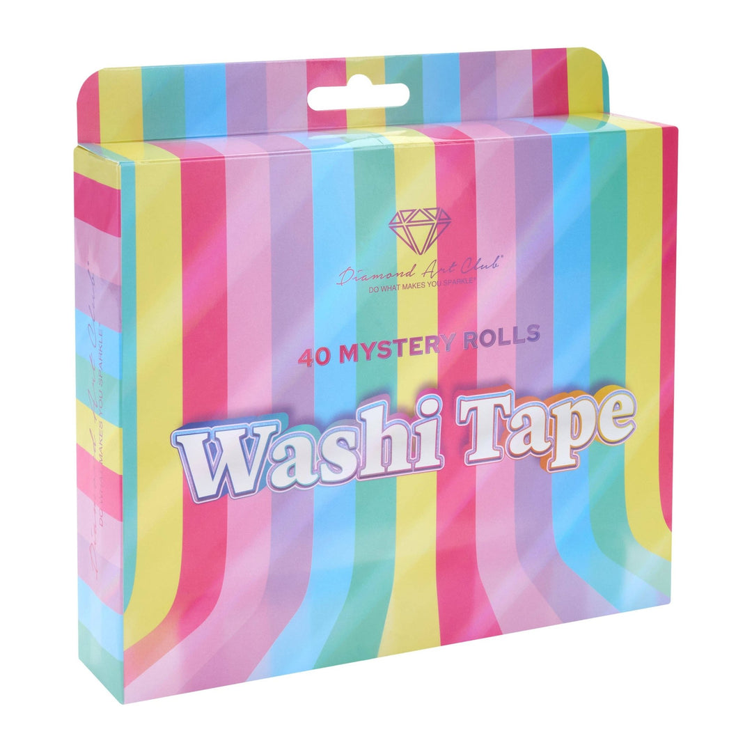 Diamond Art Club Washi Tape | 40 Mystery Rolls for Diamond Painting - Pisgah Needleworks