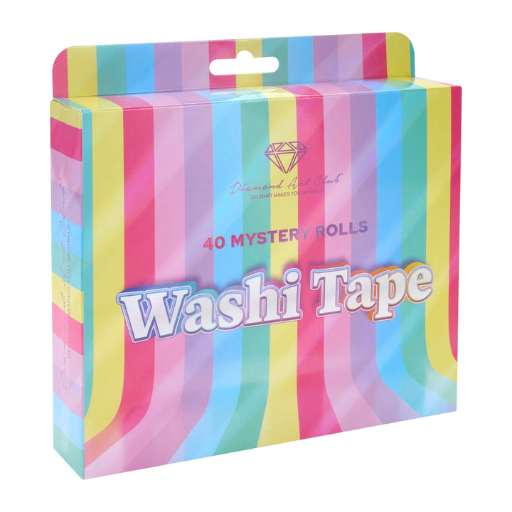 Diamond Art Club Washi Tape | 40 Mystery Rolls for Diamond Painting - Pisgah Needleworks