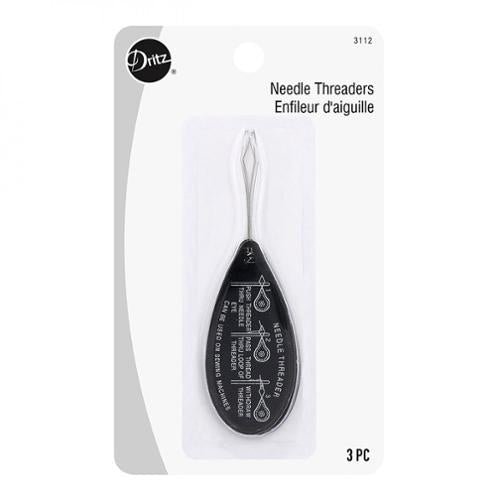 Dritz Needle Threaders 3-Pack | Easy Needle Threading Tool for Hand Sewing - Pisgah Needleworks