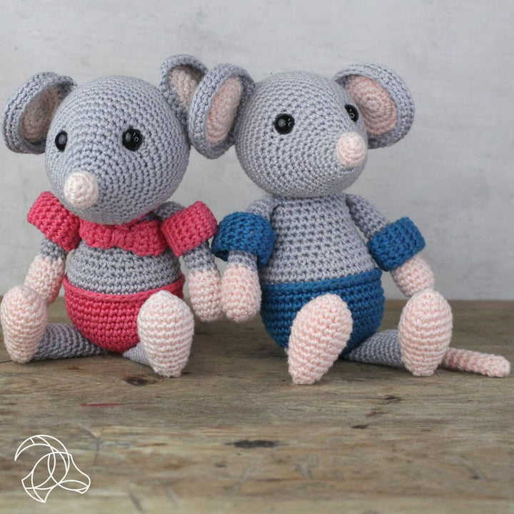 Hardicraft USA - DIY Crochet Kit - Eddy Mouse