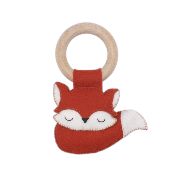 Hardicraft USA - DIY Felt Kit - Woodland Animals Rattle