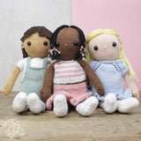 Hardicraft DIY Knitting Kit – Girl June (Multicultural Doll)