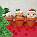 Hardicraft DIY Crochet Kit – Mini Snowman