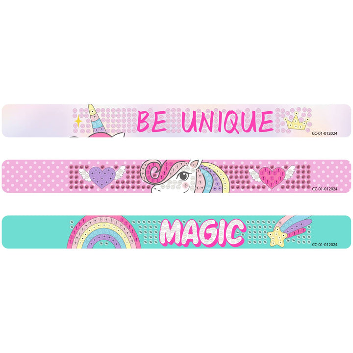 Camelot - Magical Unicorn Diamond Painting Bracelet Kit: 01 Multi