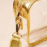 Lilla Haven - Game Day Clear Crossbody Bag: Gold / One / 4YG79001 - Pisgah Needleworks