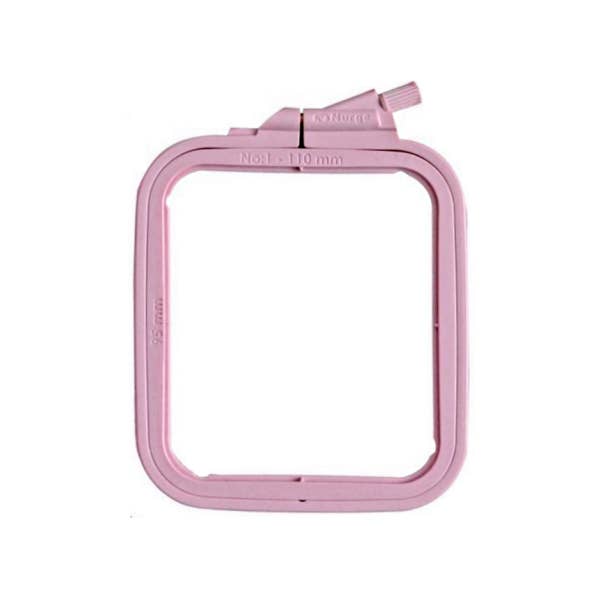 Nurge - Nurge Square Plastic Hoops 110mm  X 95MM (4.3" 3.75"): Green / 110 x 95mm ( 4.3" x 3.75" ) - Pisgah Needleworks