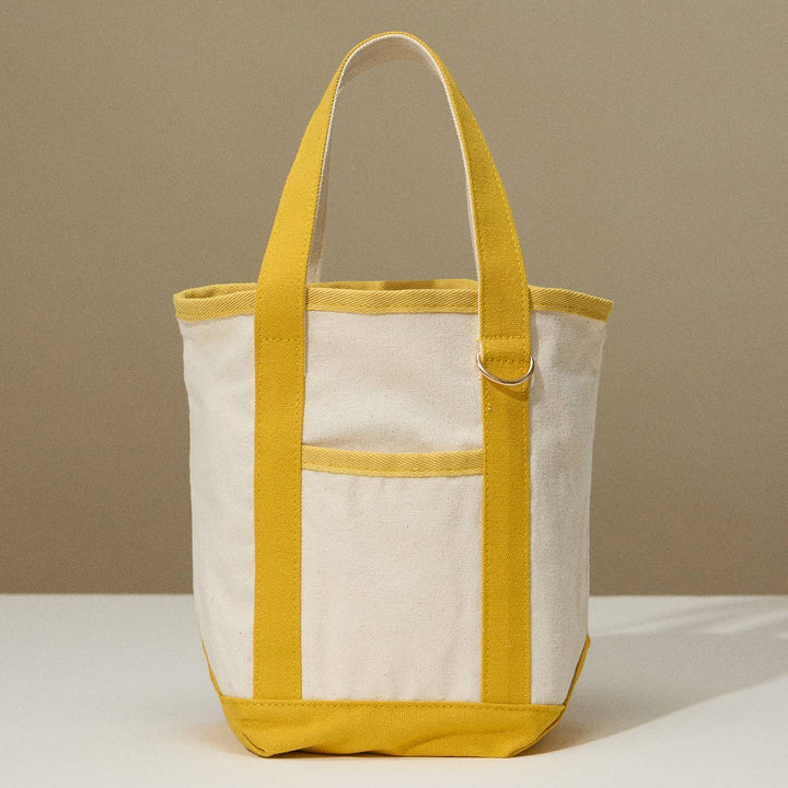 Lilla Haven - EcoCharm Cotton Everywhere-Carry Canvas Tote Bag -Small Size: Navy / One-size / 5DG78049 - Pisgah Needleworks