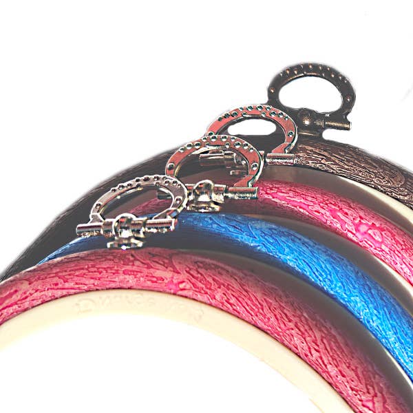 Nurge - Nurge Flexi Hoops Round 13.5cm (5.3"): Sand - Pisgah Needleworks