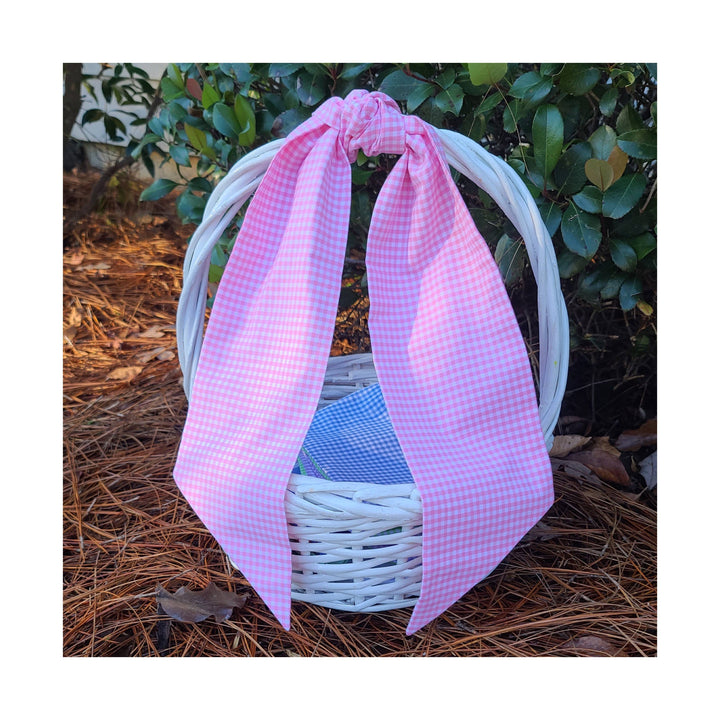 THE ROYALTY COLLECTION - Gingham Sash: Orange / 54 inch