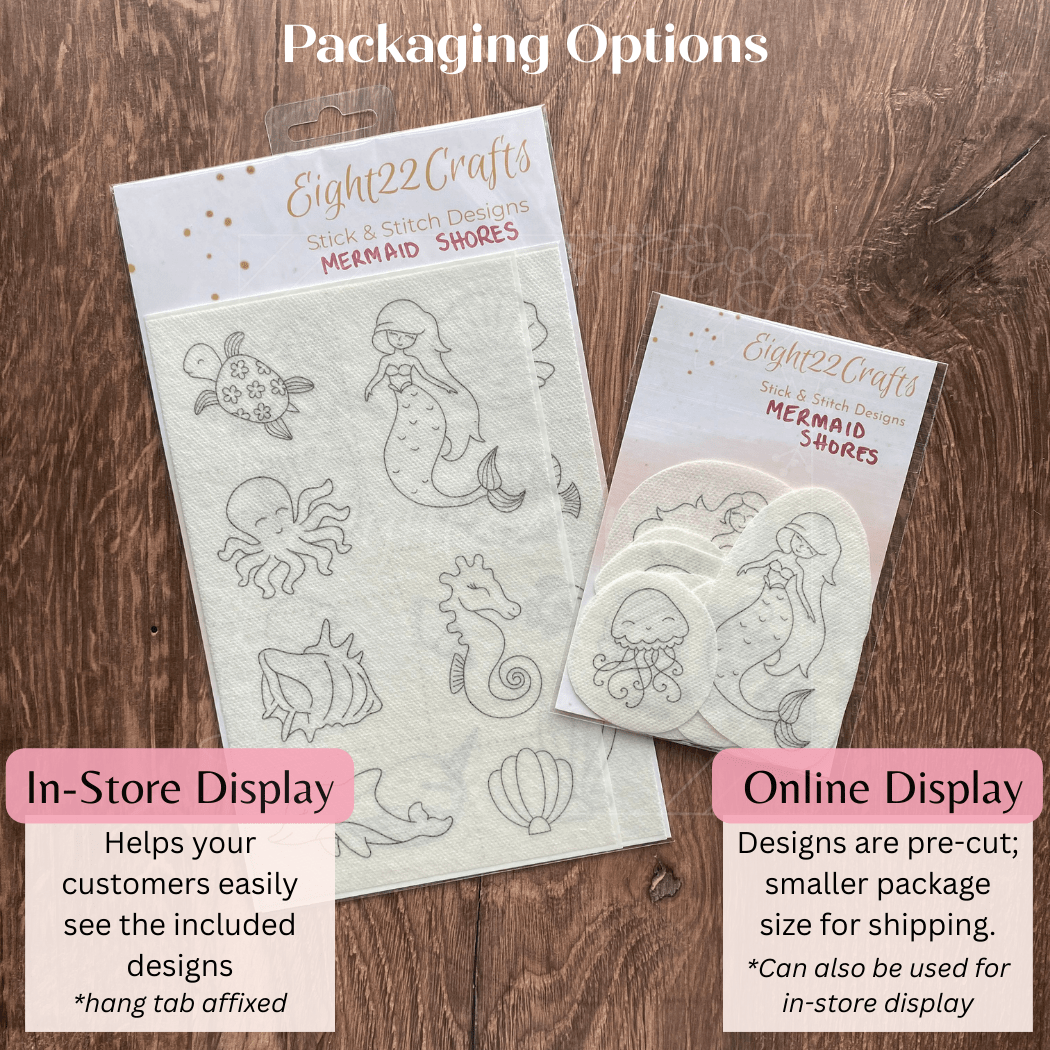 Eight22Crafts – Stick and Stitch Embroidery Designs: Bookish (Large 6"x11") - Pisgah Needleworks