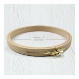 Nurge - Nurge 24mm (1") Beech Screwed Embroidery Hoops: 24mm (1") / 220mm / 8.66" - Pisgah Needleworks