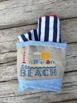 Beach Huts Cross Stitch Pattern – Love Poppet Printed Chart