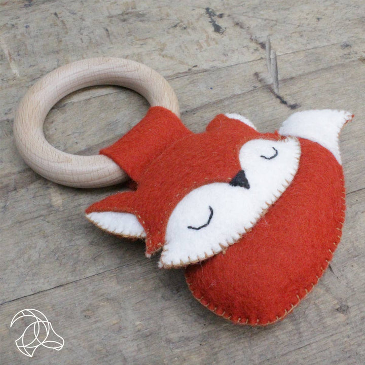 Hardicraft USA - DIY Felt Kit - Woodland Animals Rattle