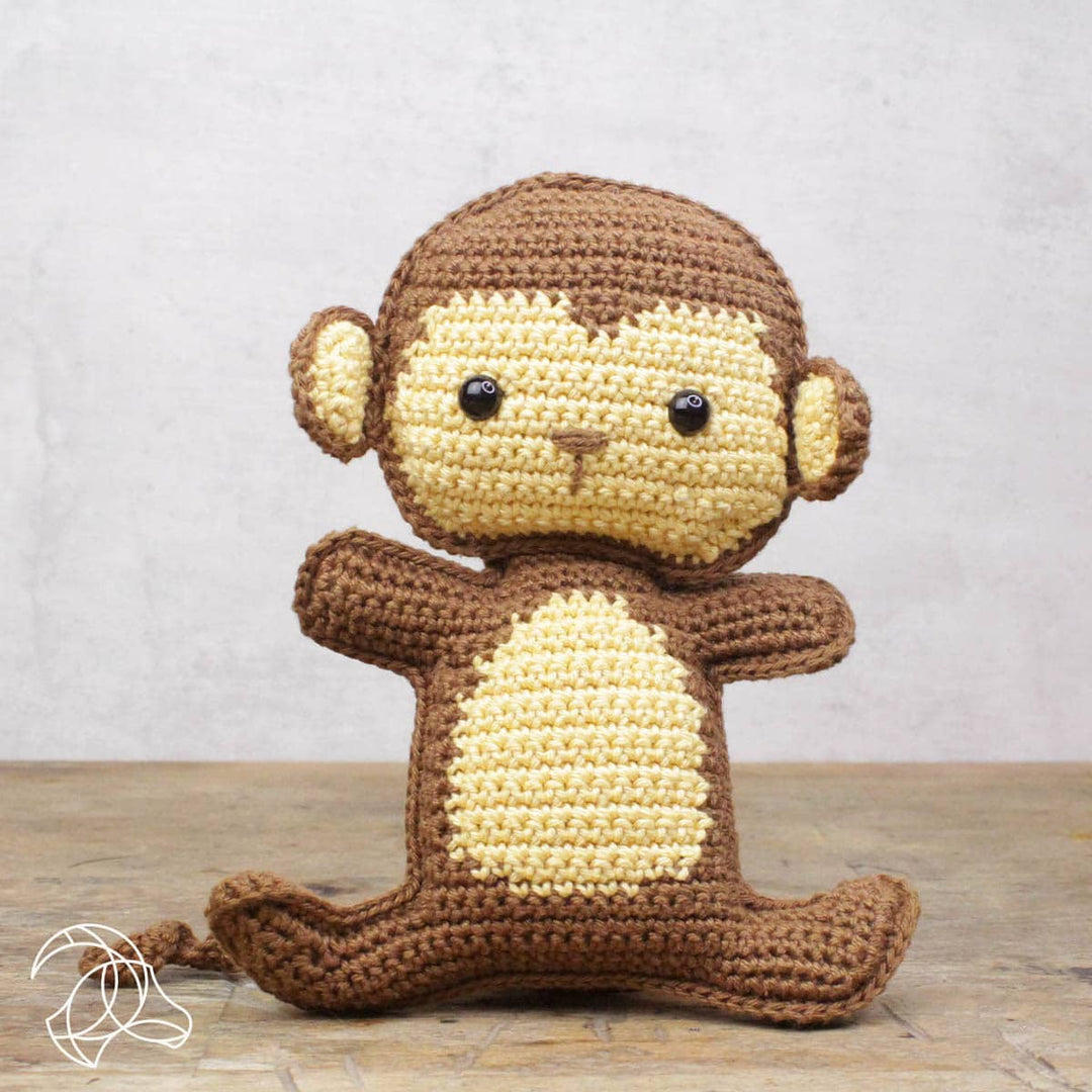 Hardicraft USA - DIY Crochet Kit - Morris Monkey