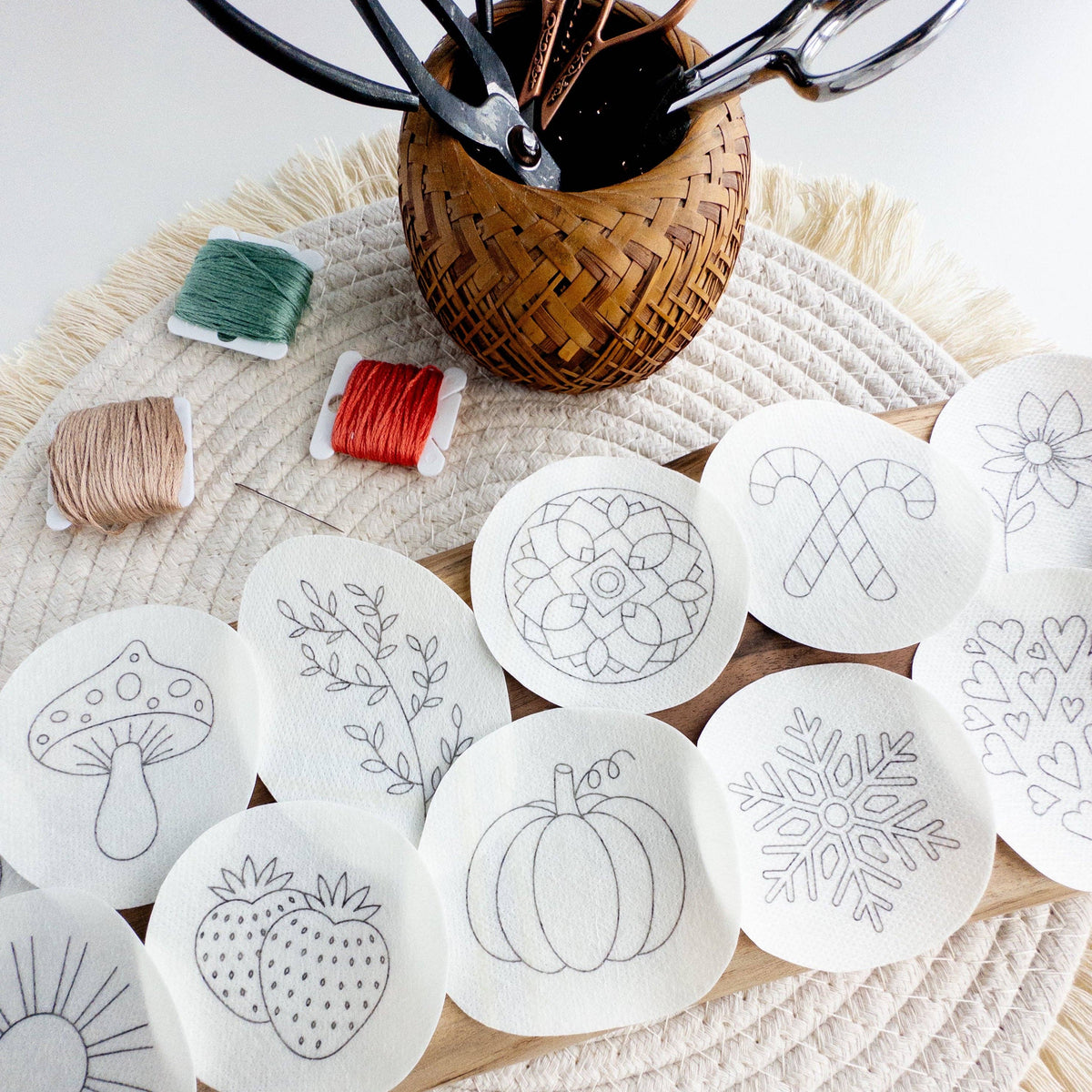 Olmsted Needlework Co. - Stick and Stitch Embroidery Sampler Patterns - Pisgah Needleworks