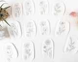 Urbann Nest - Birth Flower Embroidery Stick and Stitch Packs - Pisgah Needleworks